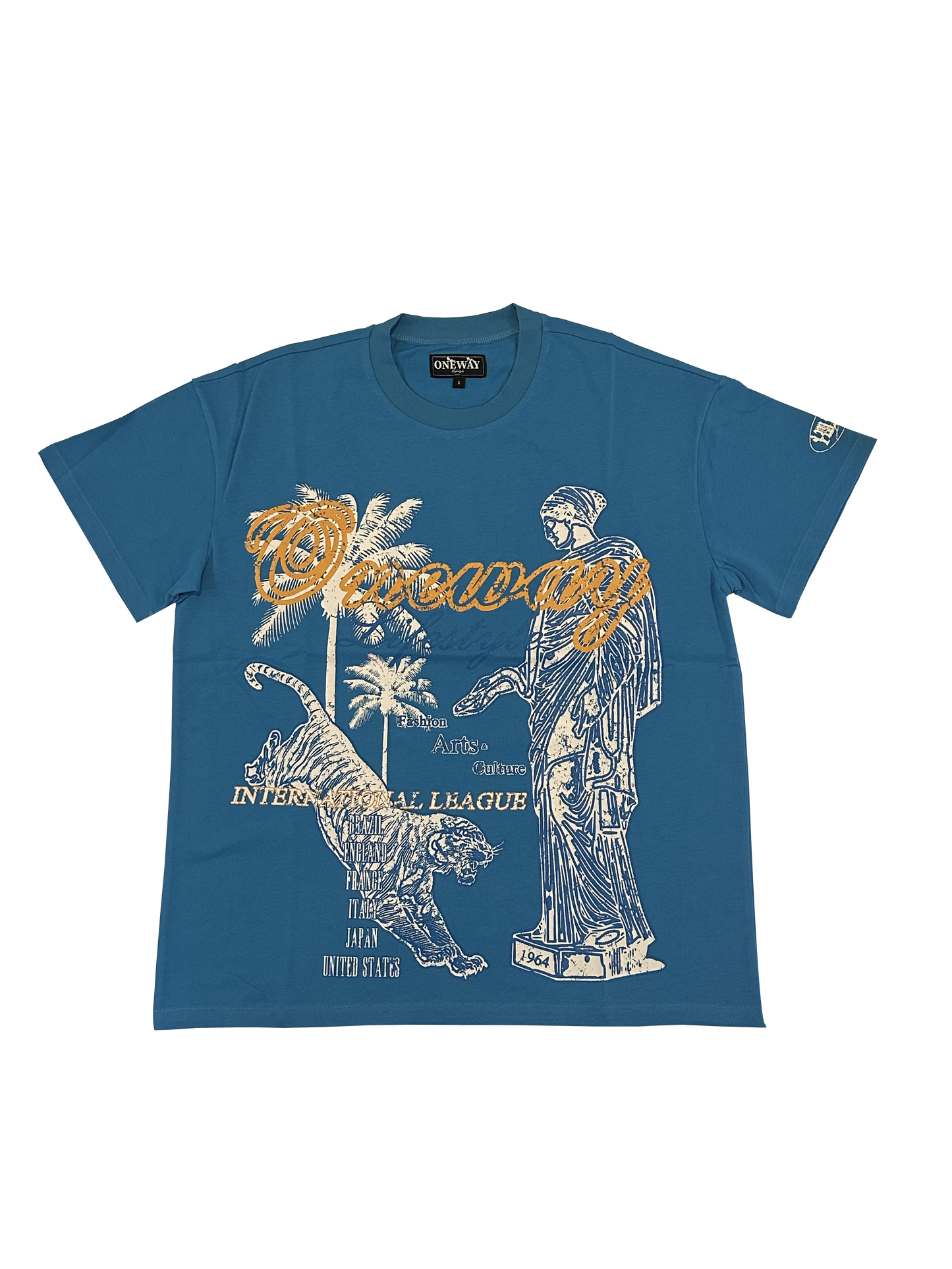 International League Tee [Azure Blue]