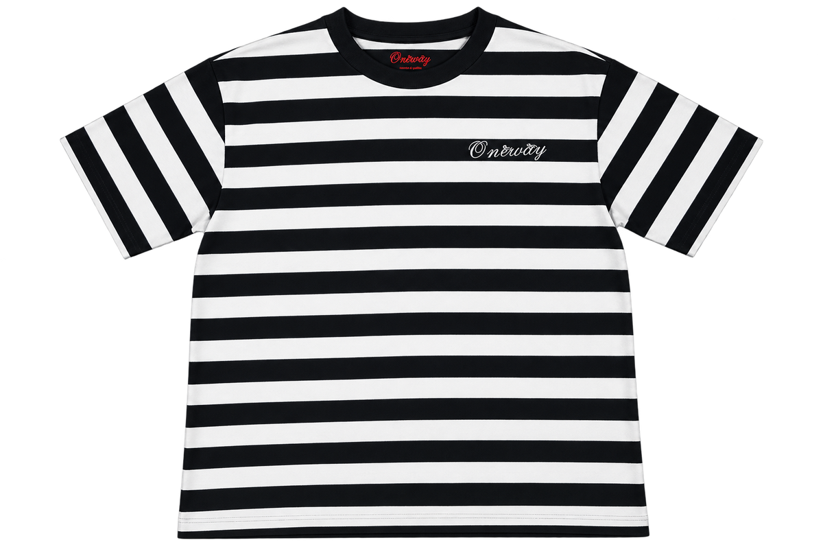Script Stripe Tee